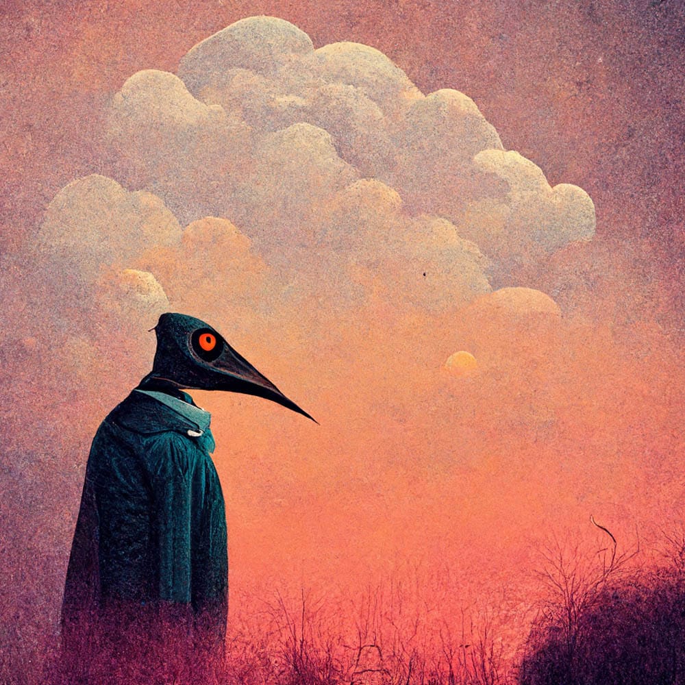 Clever by AI artist