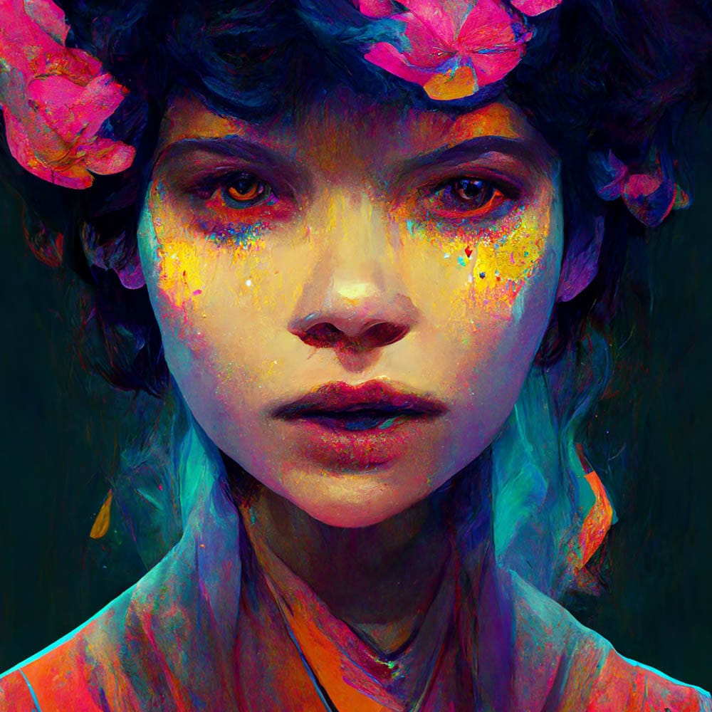 Ecstasy by Midjourney