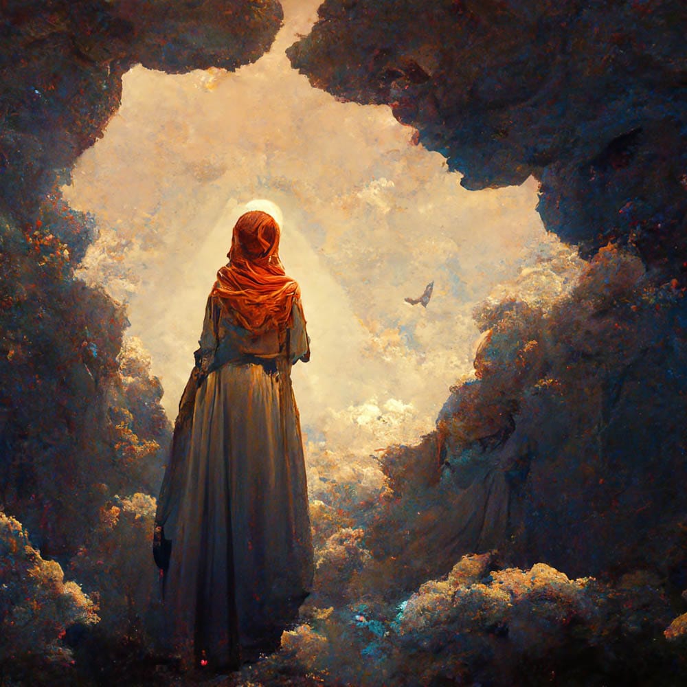 Faith by AI artist