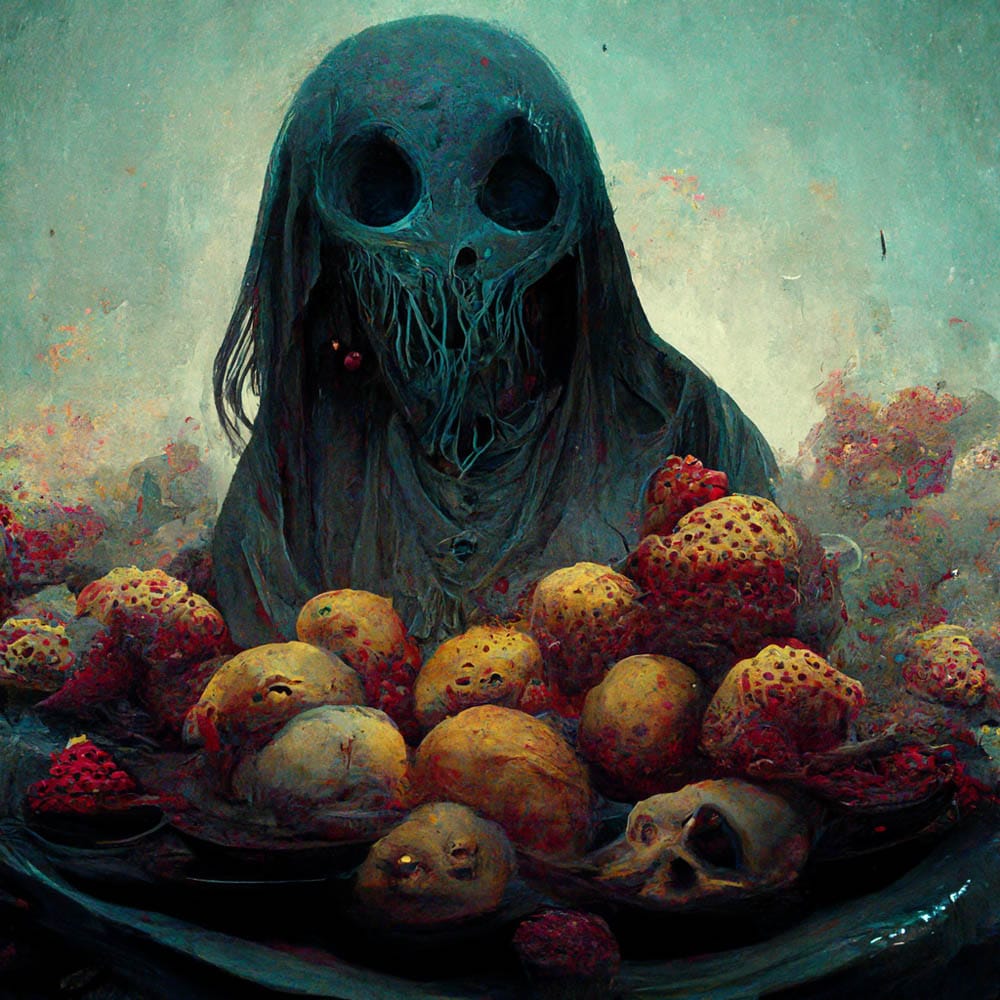 Gluttony by Midjourney