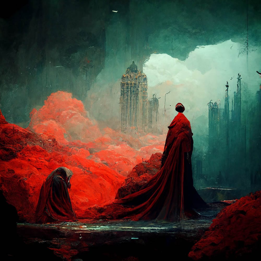 Greed by Midjourney