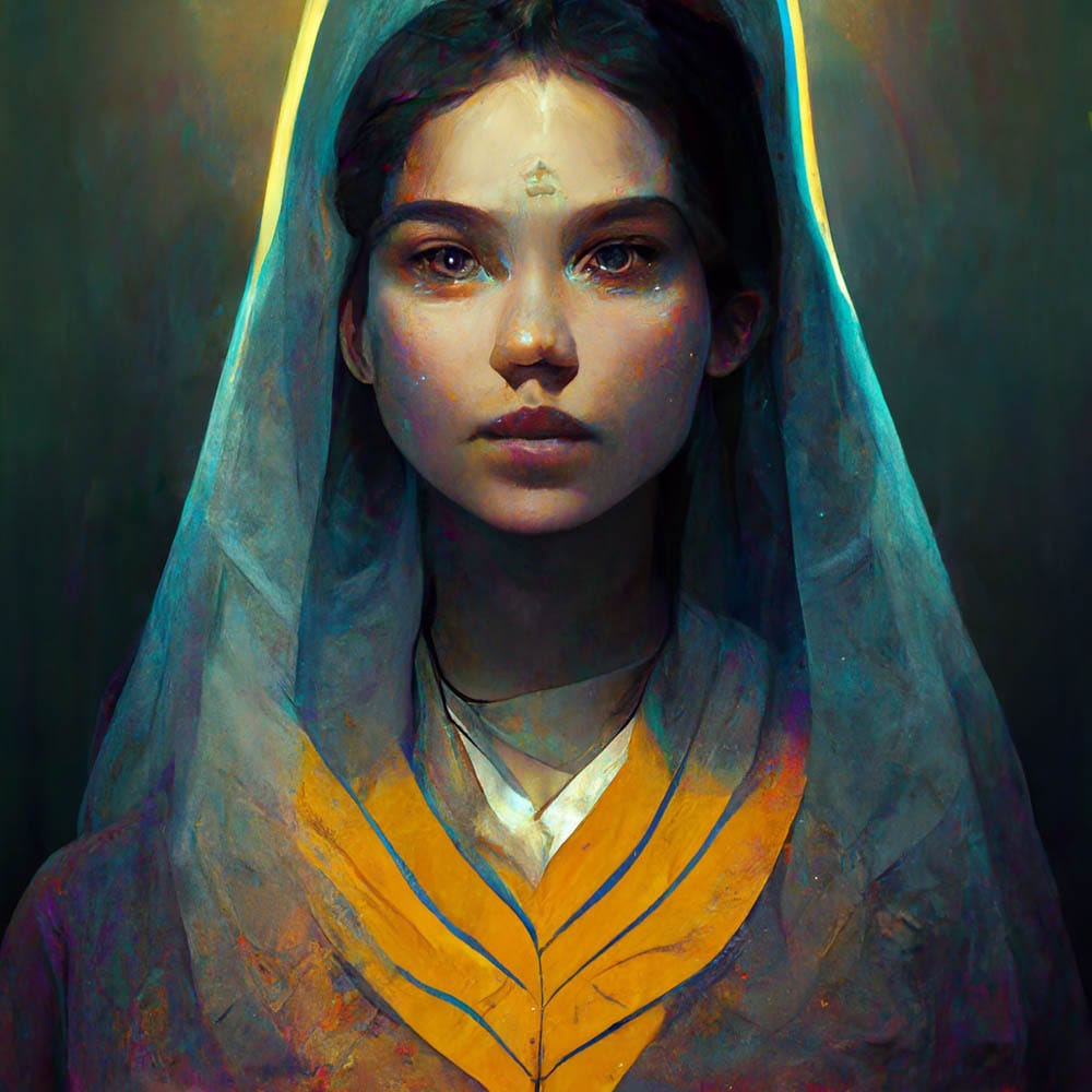 Sacred by Midjourney