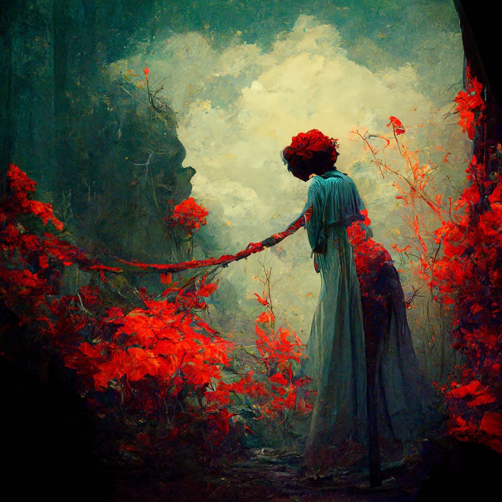 Temptation by AI artists