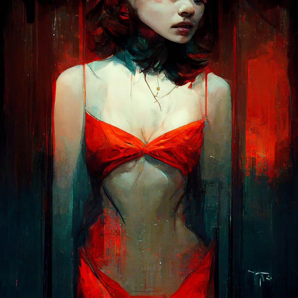 Temptation by Midjourney