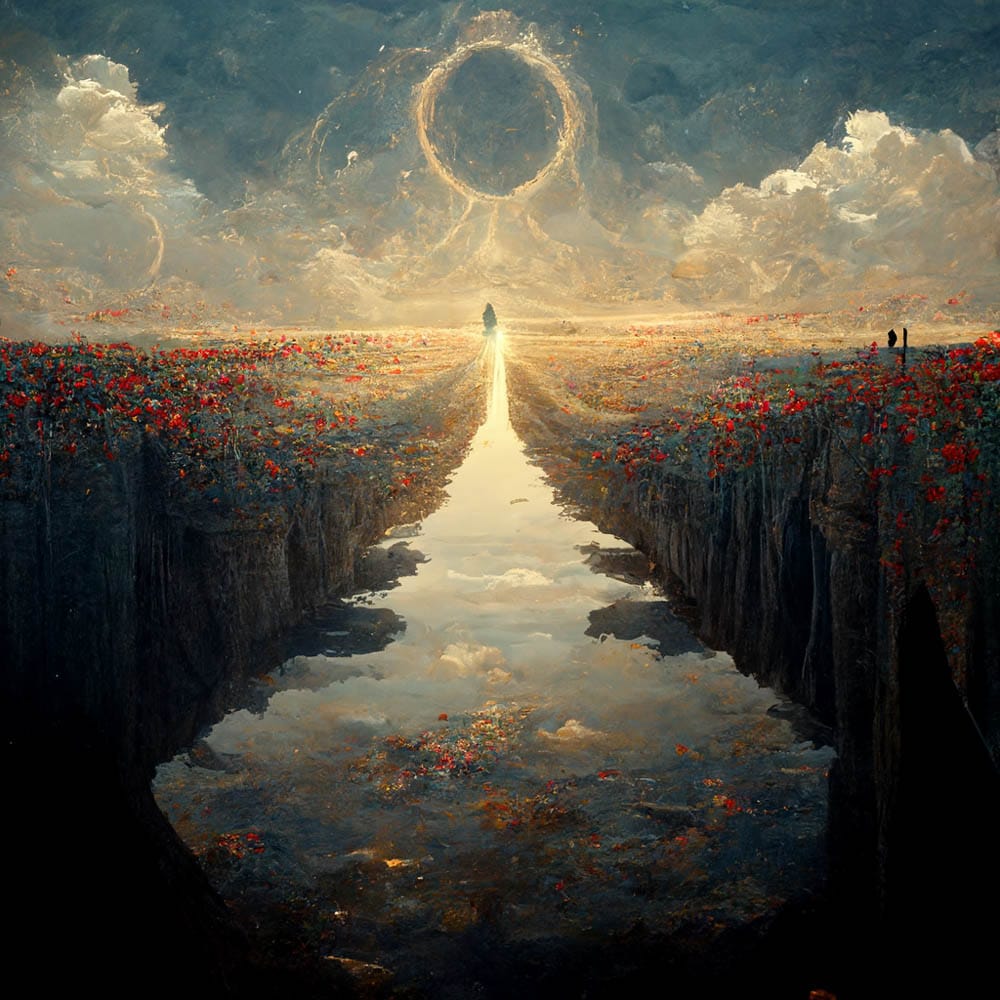 The Beginning by Midjourney